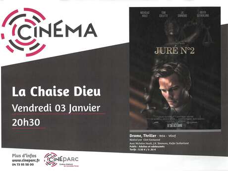 Séance de cinéma : «Juré n°2» (VOstf)