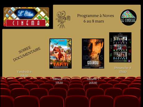 Programme Cinéma de L'Eden