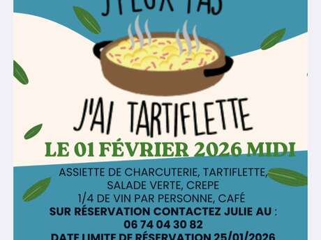 J'peux pas j'ai tartiflette