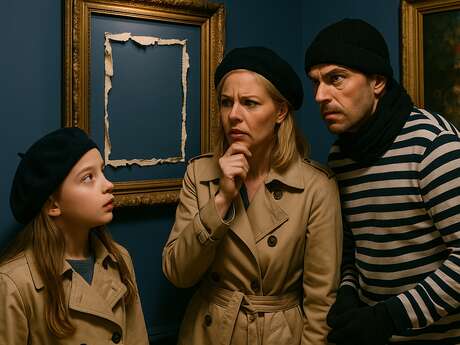 Théatre : Classe découverte / Le mystère du vol du magnifique tableau très cher et très rare