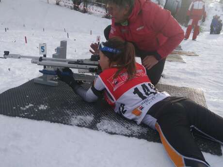 Initiation Biathlon Laser avec le Centre Montagne