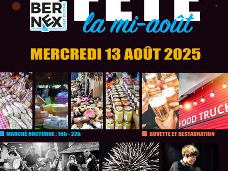 Feux d'artifice de la fête de la mi août