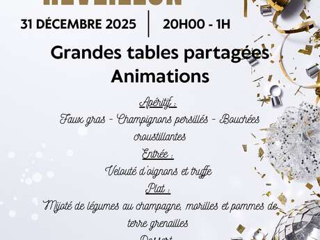 Soirée réveillon du Nouvel An