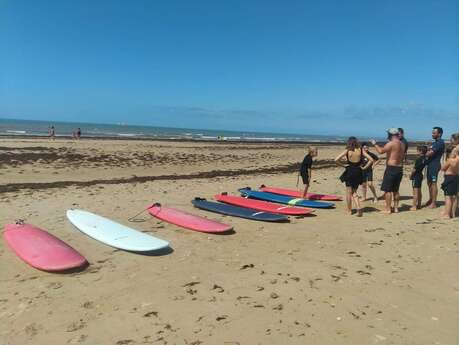 Location de planches de surf et de combinaisons par swim and surf