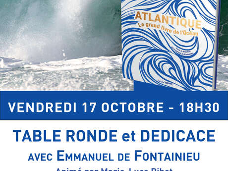 Podiumsdiskussion und  Signierstunde: Atlantique, das große Buch über den Ozean