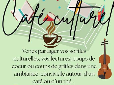 Café culturel à la médiathèque