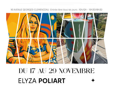 Mostra: Elyza POLIART e Isabelle NATHAN