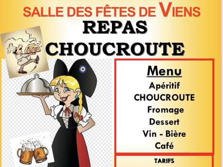Repas choucroute