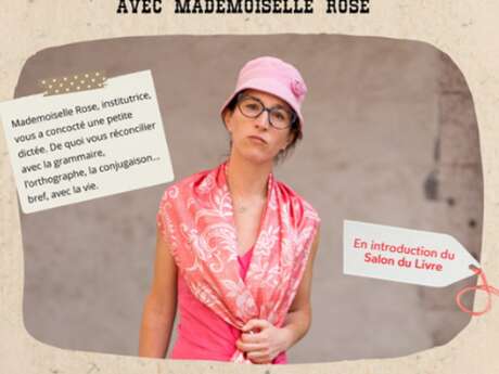 Dictée théâtralisée - Salon du livre 2026