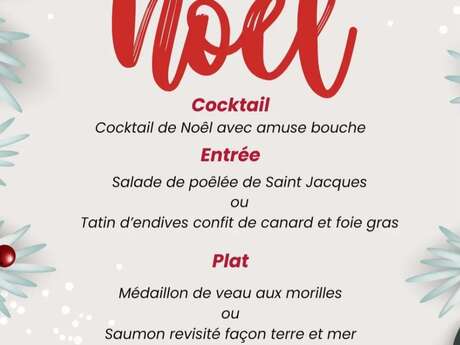 Repas de Noël au Restaurant Le Beau Soleil