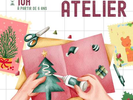 Atelier : Cartes de Noël