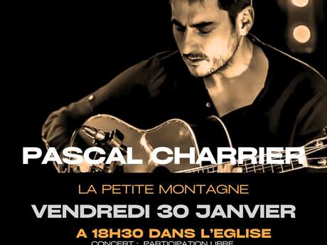 Concert de Pascal Charrier - La petite montagne