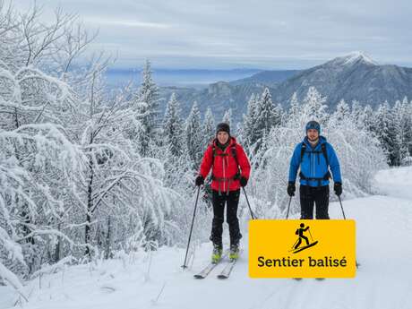 Montée de Morsullaz - Ski de rando