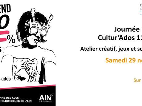 Journée spéciale Cultur’Ados 11-15 ans