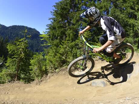 Piste VTT la Vink Line - Partie intermédiaire Piste VTT la Vink Line - Partie intermédiaire