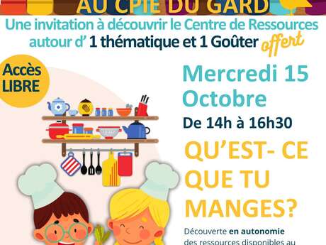 Semaine du Goût - Qu'est-ce que tu manges ?