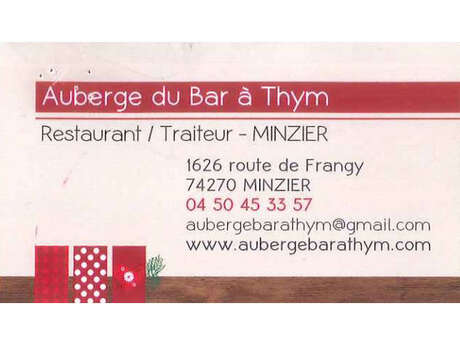 Le Bar à Thym