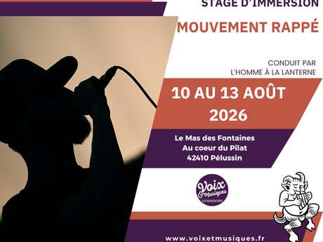 Stage d’immersion Mouvement rappé - Rencontres Voix & Musiques 2026