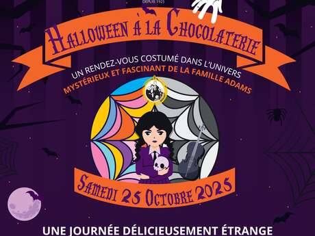 Évènement Halloween  - La famille Addams à la chocolaterie