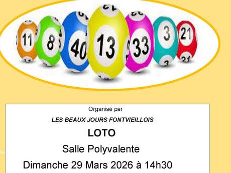 Loto de l'Association Les Beaux Jours Fontvieillois