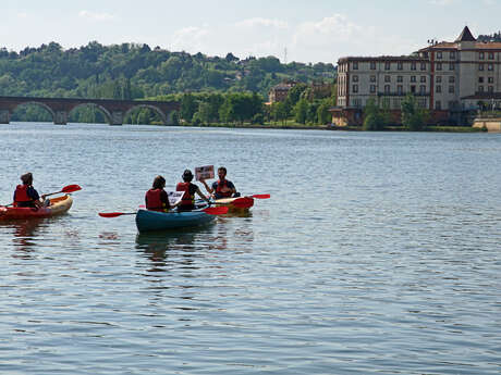 Moissac au fil de l'eau  Entre nature et patrimoine