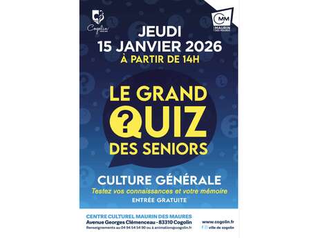 Quizz des séniors