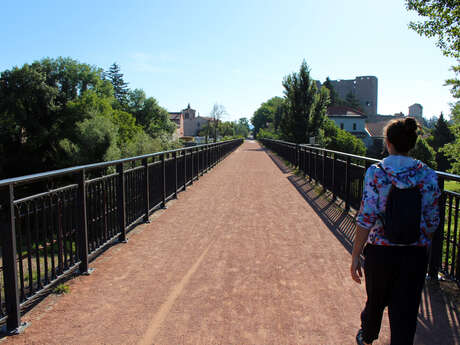 Visite autour du viaduc ferroviaire
