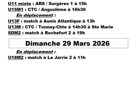 Torneo de baloncesto - Union Sportive Arsaise