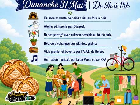 Fête du four à bois de Belbex et son vide grenier