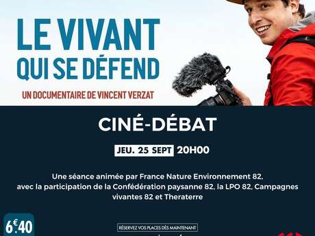 Ciné | Débat - Le vivant qui se défend
