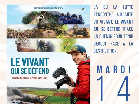 Ciné rencontre "Le vivant qui se défend"