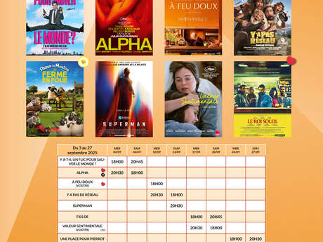 Séance de cinéma - Le petit cinéma de Cuers