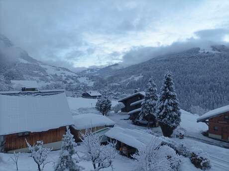 LES VERNAZ - Appartement 4 personnes - Vue Mont-Blanc