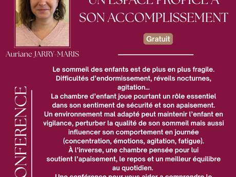 Conferencia - Cómo ayudar a los niños a conciliar el sueño