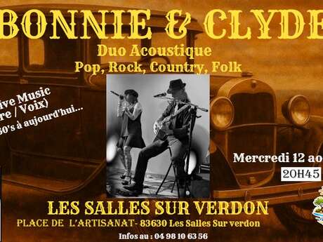 Concert de "Bonnie and Clyde"