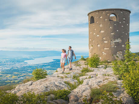 Hiking loop: Le Grand Piton, highest point of the Salève