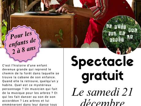 Spectacle gratuit - Le p'tit bal fou de la forêt