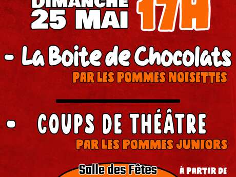 Spectacle de théâtre de la troupe ado Les pommes