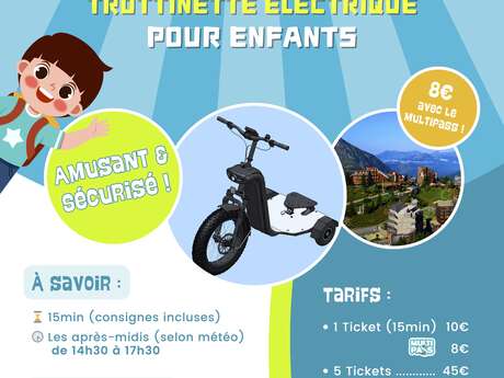 Trottinette éléctrique pour enfants