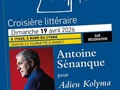 Croisière littéraire avec Antoine Sénanque