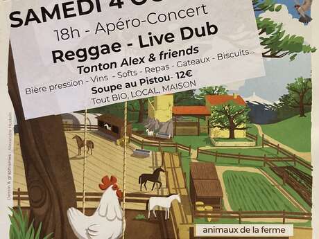 Apéro Concert Reggae Live Dub