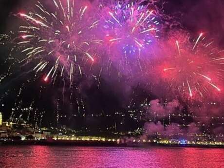 Sortie en mer – Feu d’artifice de Menton