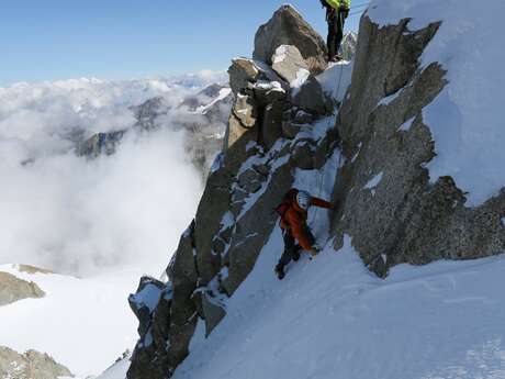 Camp ado alpinisme été-Cie des guides Chamonix