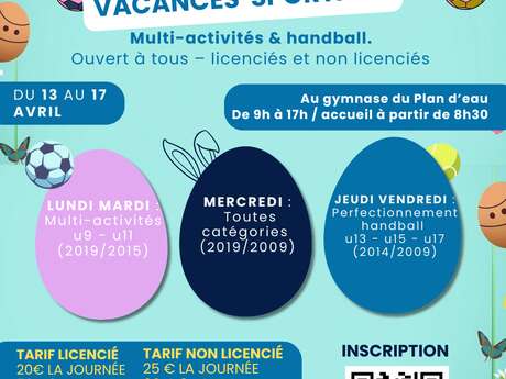 Stage Vacances Sportif - Handball