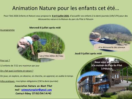 Sortie enfant et nature "À la découverte des oiseaux"