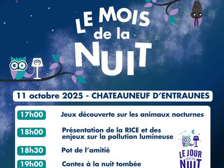 Le Jour de la Nuit à Châteauneuf-d'Entraunes !