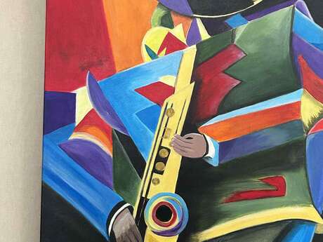 Exposition par Denise Mouezy à L'Art du Temps