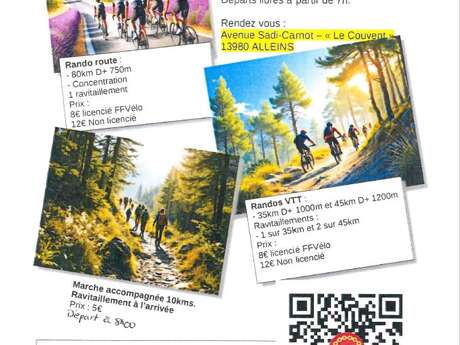 La Sergio : Rando cyclo, VTT et pédestre
