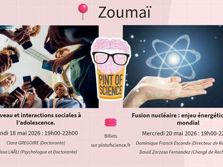 Cerveau et intéractions sociales à l'adolescence - Pint of Science 2026