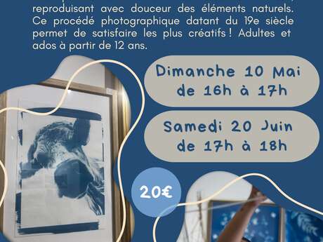 Ateliers " Cyanotype "